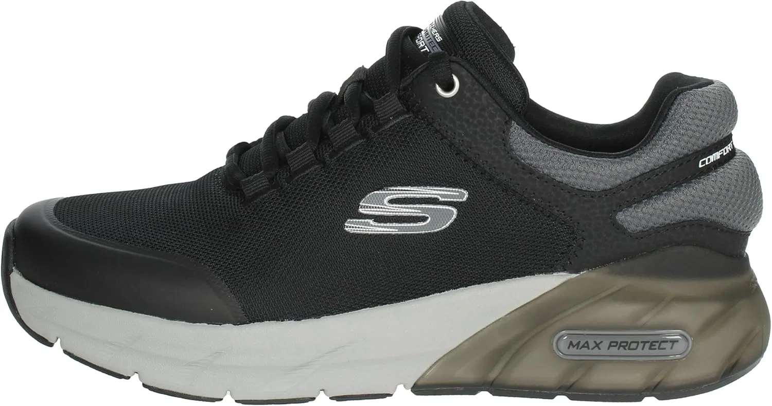 Мужские низкие треккинговые кроссовки Skechers Max Protect Sport Balmer, Black
