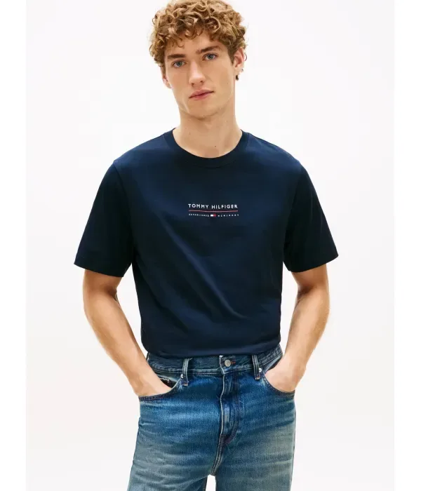 Футболка BRAND LOVE regular fit Tommy Hilfiger, темно-синий