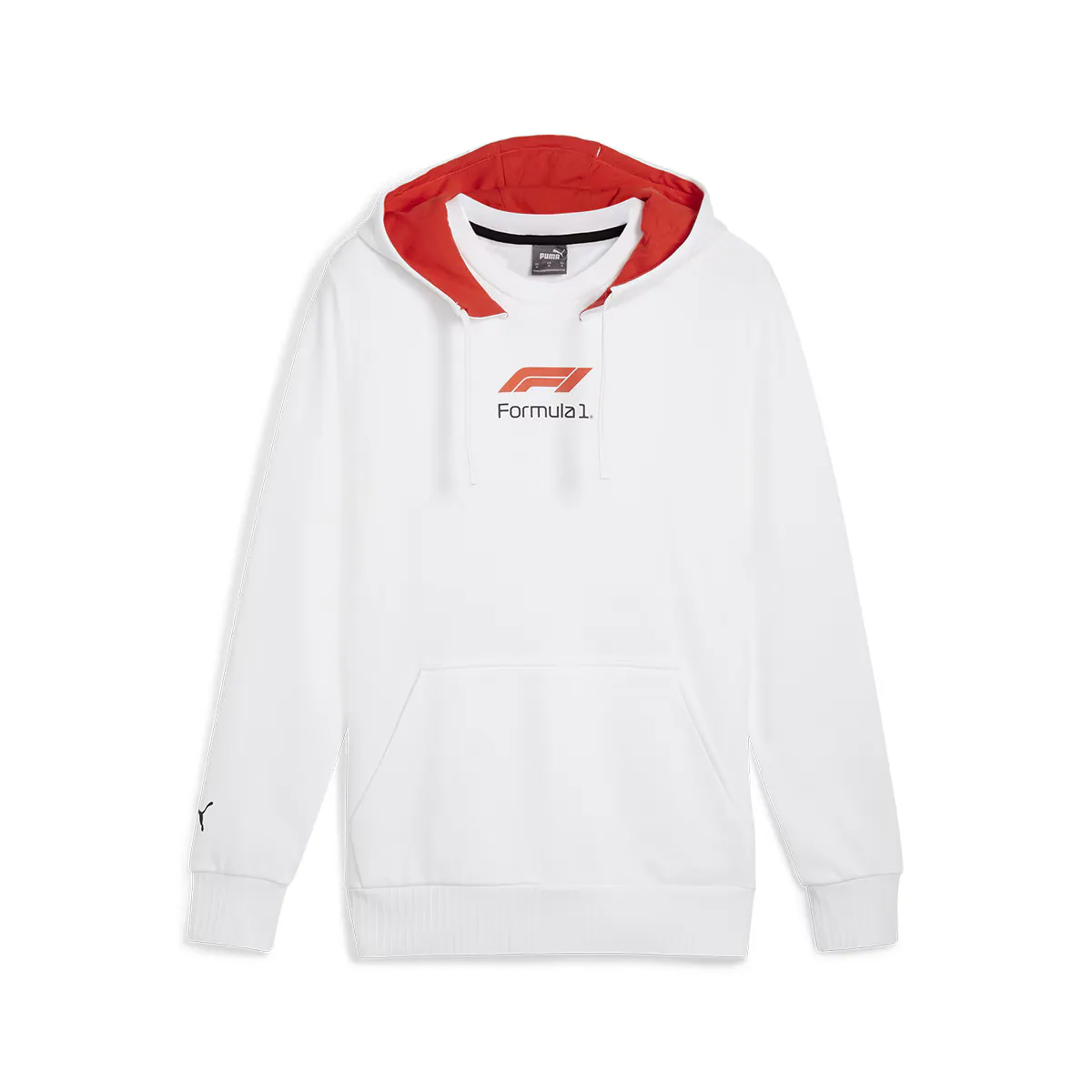 

Мужская толстовка с капюшоном Puma F1 Graphic Hoodie, белый