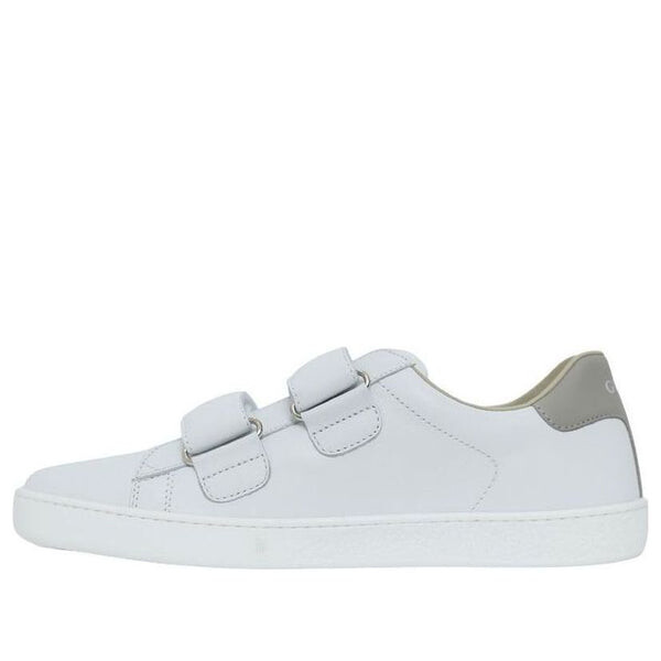 

Кроссовки ace leather sneakers 'white' Gucci, белый