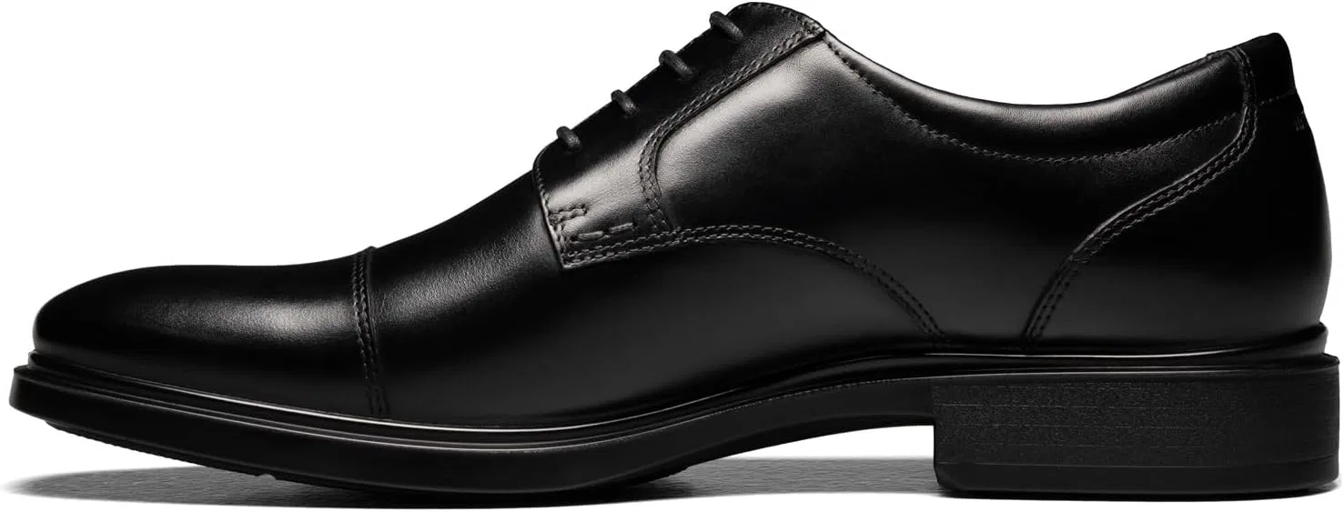 Мужские водонепроницаемые оксфорды Florsheim Forecast с мыском, Black Smooth — фото 4