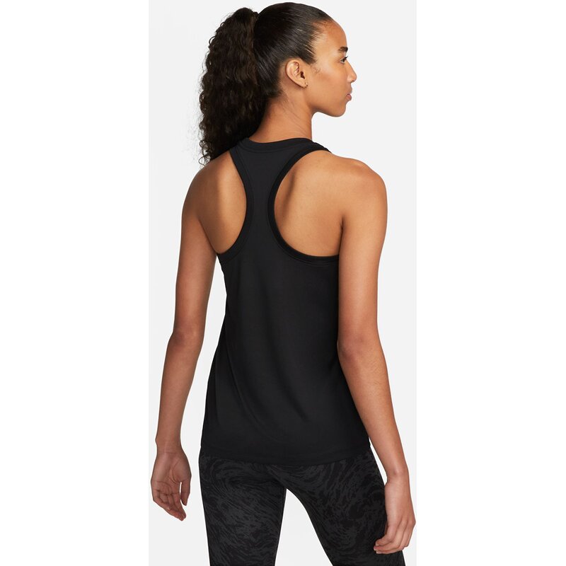 Shirt w nk df tank rlgd rcr lbr Nike, черный — фото 2