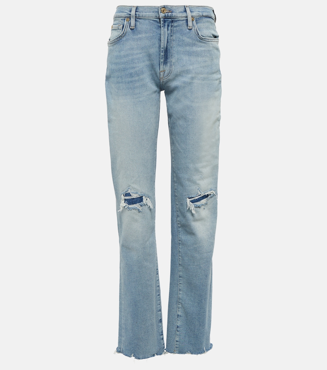 

Прямые джинсы Ellie средней посадки 7 For All Mankind, Elevated