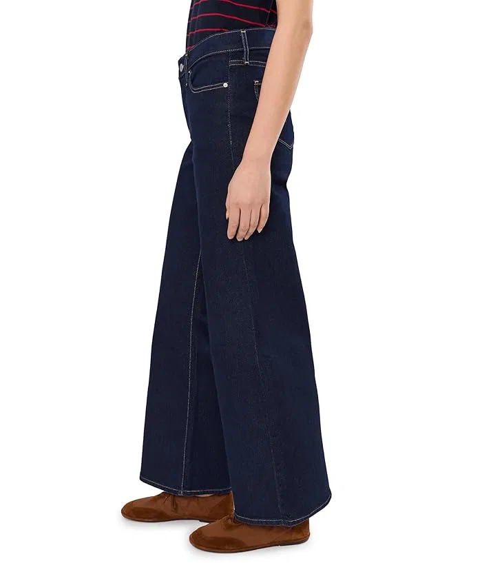 Джинсы широкие с отделкой швами 318 Seamed Wide Leg Levi's Womens, Darkest Sky — фото 3