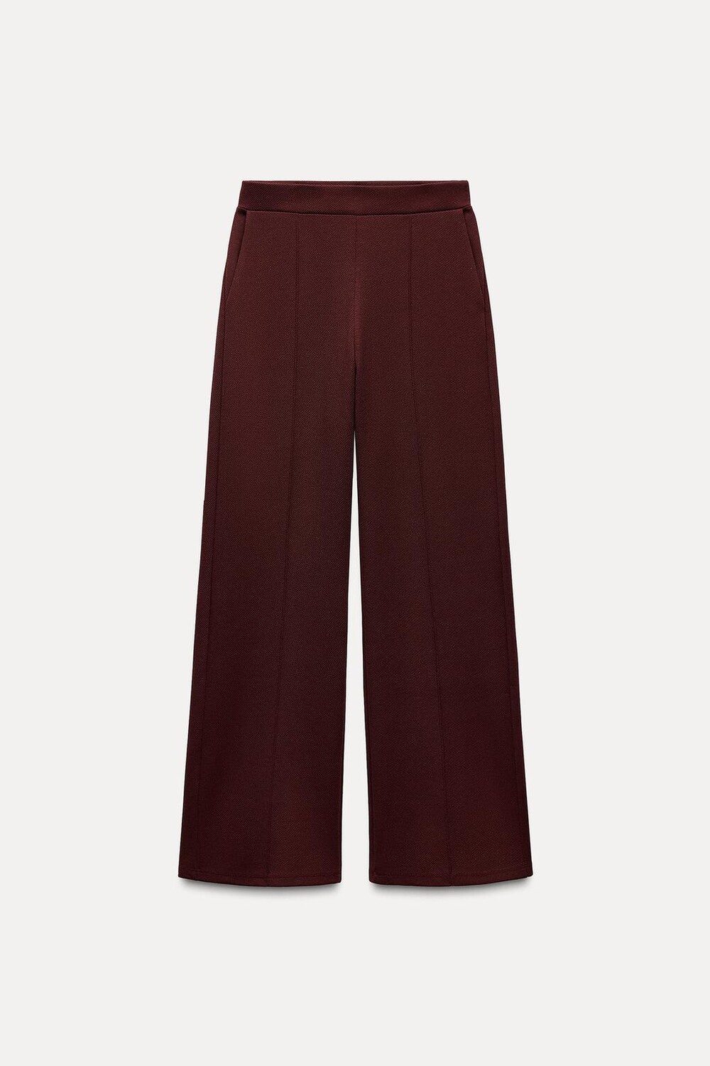 

Брюки в широкую ребёнку ZARA, бордовый