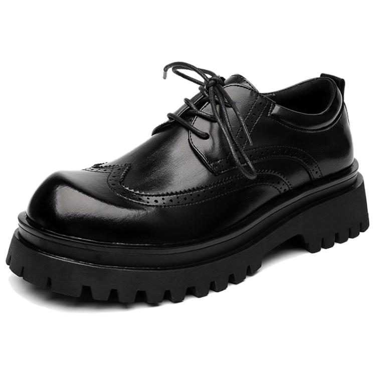 

Повседневные кожаные туфли мужские WEISHIBANGWEI, Black
