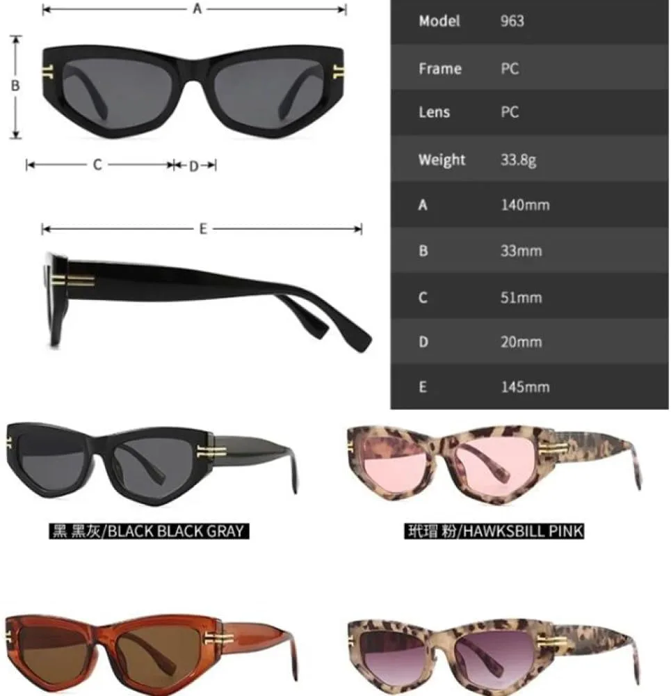 

Ретро-мода: женские солнцезащитные очки, модные очки «кошачий глаз», элегантные черные винтажные очки для мужчин и женщин с защитой от УФ-излучения UV400 MTZJH, C1