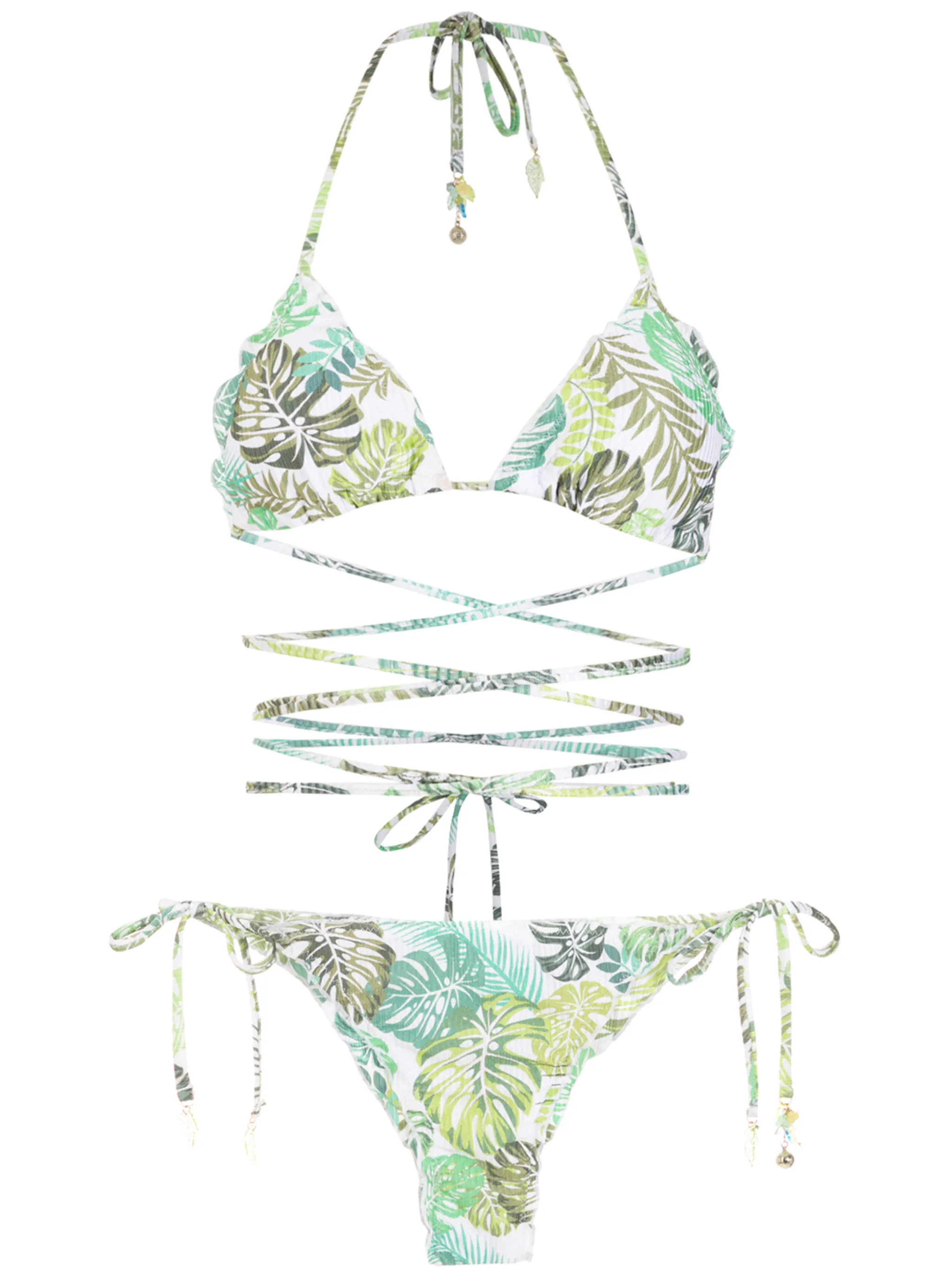 

Бикини с принтом Amir Slama, зеленый