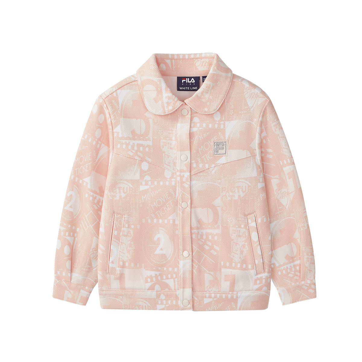 Куртка All Over Print для детей 3-7 лет FILA KIDS, All Over Print