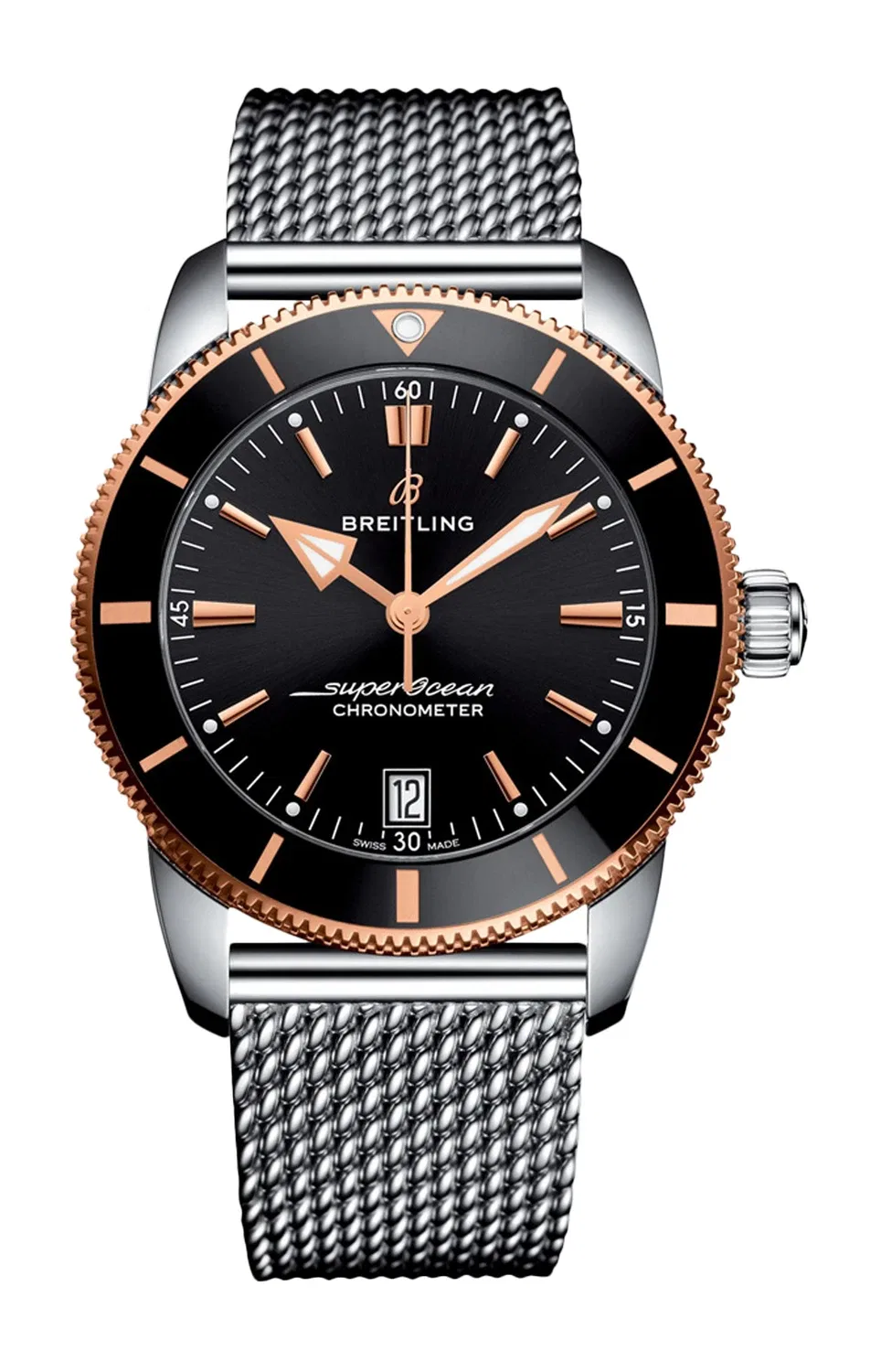 СУПЕРОУШЕН ХЕРИТИДЖ B20 АВТОМАТИК 42 - UB2010121B1A1 BREITLING, серебряный