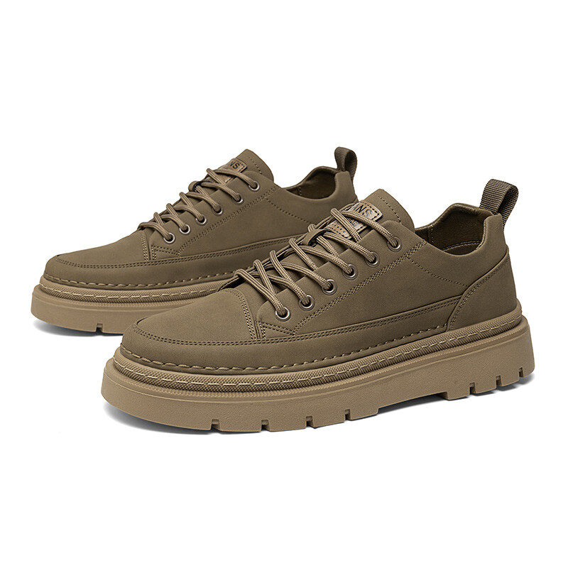 Кроссовки мужские Lifestyle Shoes Men Low-Top X-Zone, хаки — фото 4