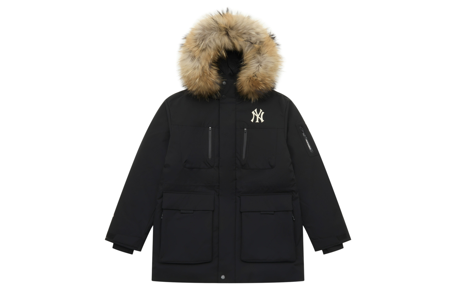 

MLB Нью-Йорк Янкиз Базовой Коллекции FW25 Пуховик Унисекс, Standard Black