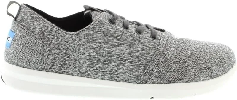 Мужские теннисные кроссовки TOMS Del Rey из полиэстера и парусины, зеленый — фото 3