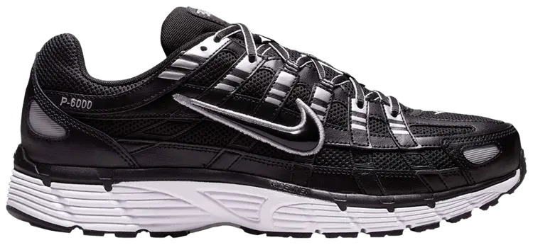 

Кроссовки Nike P-6000 'Black Metallic Silver', черный
