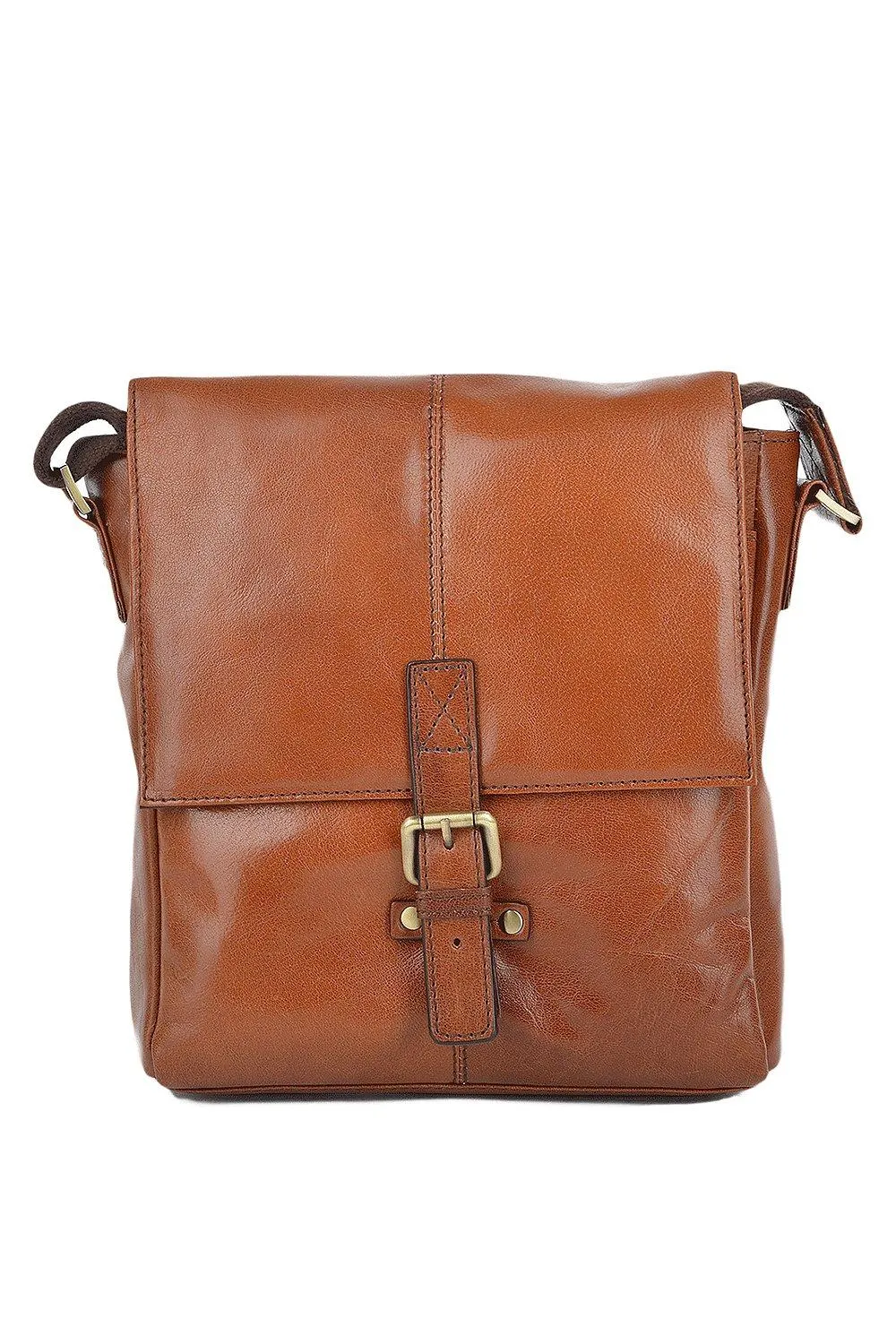 

'Luigi' Маленькая боковая сумка Flight из натуральной кожи Ashwood Leather, коричневый