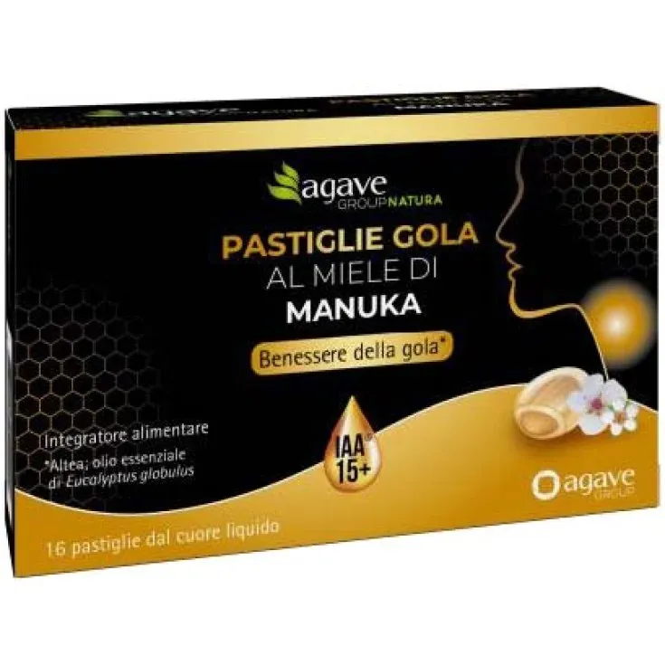 

Agave Natura Manuka Honey Iaa 10+ 8 пастилок с начинкой