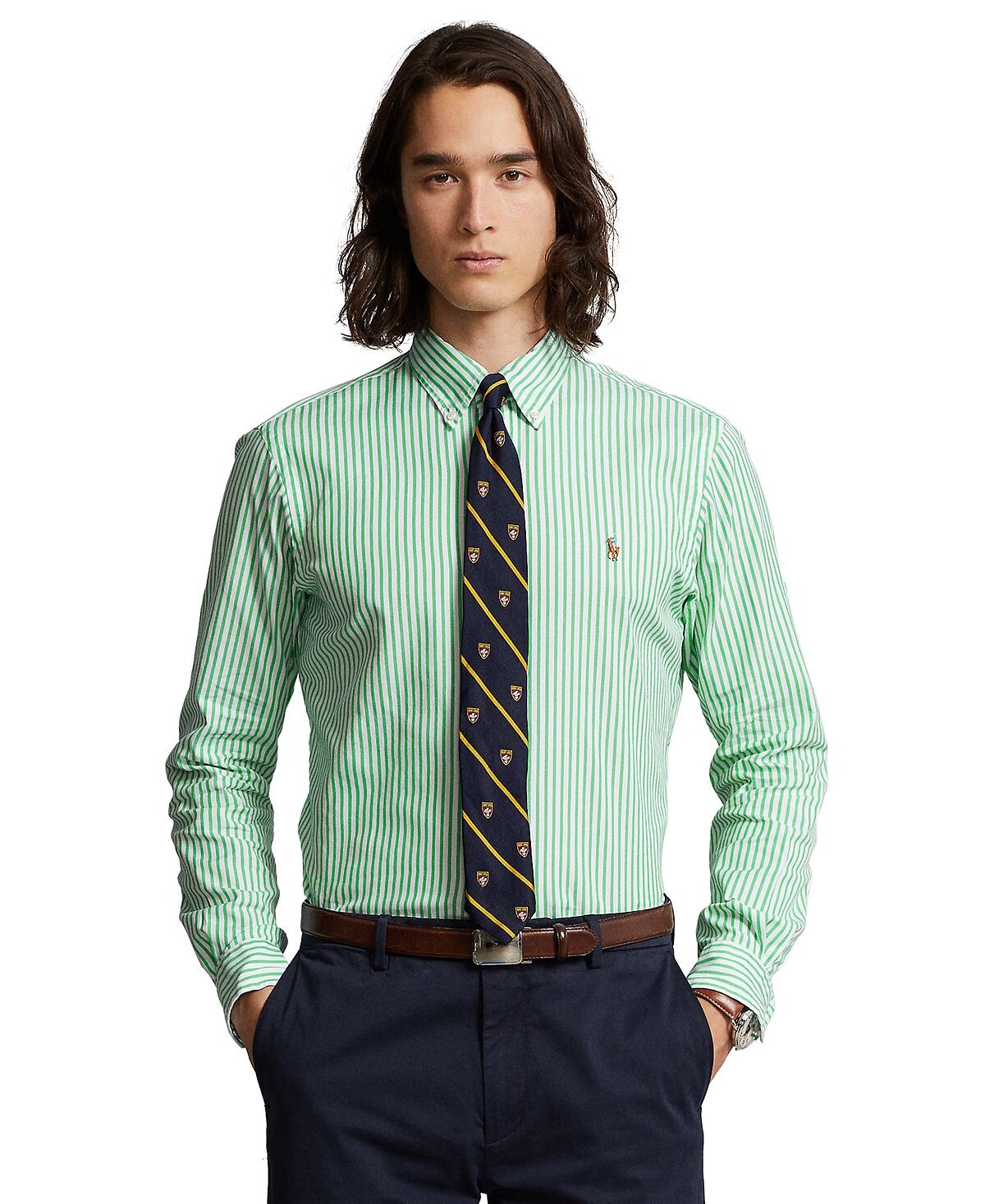 

Мужская оксфордская рубашка классического кроя Polo Ralph Lauren