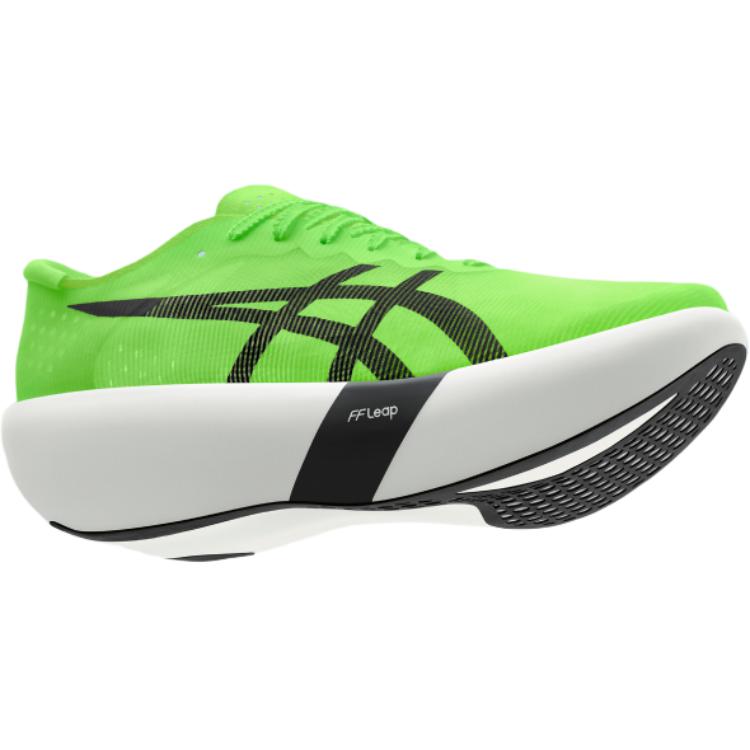 Metaspeed Ray мужские и женские беговые кроссовки с возвратом энергии и дышащие ASICS, зеленый — фото 2