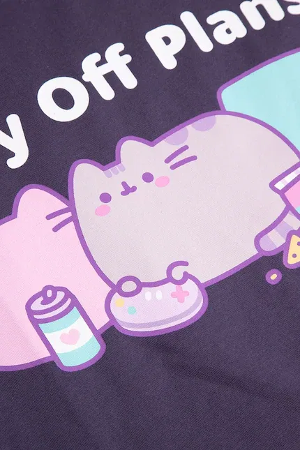 Футболка с Pusheen Coccodrillo, синий — фото 4