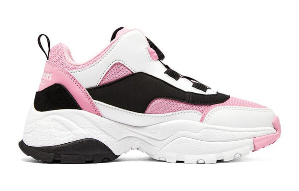 Кроссовки kozmiks 'white pink black' Skechers, белый — фото 2