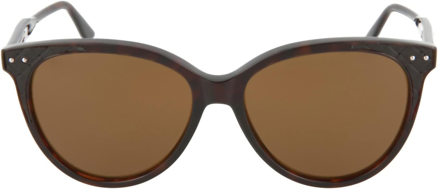 

Солнцезащитные очки Bottega Veneta «кошачий глаз», блестящие, темно-гаванский цвет, темно-коричневый эспрессо, роскошные очки, изготовлены в Италии, оправа из ацетата, дизайнерская мода для повседневной роскоши