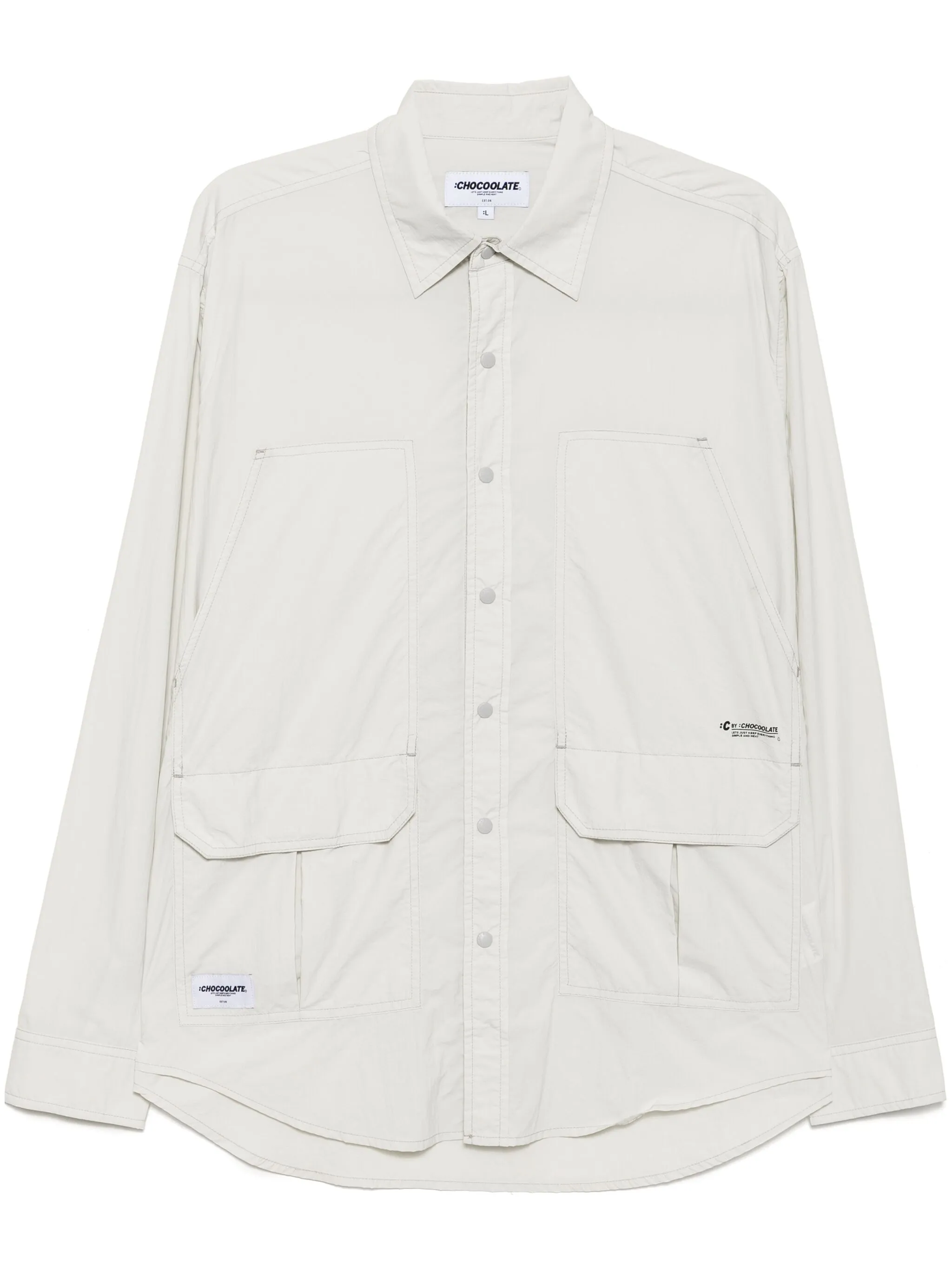 

Рубашка с логотипом Chocoolate, нейтральный