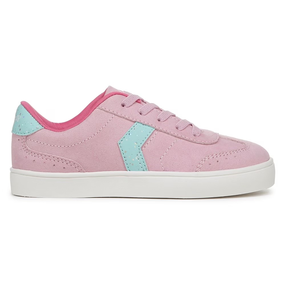 Детские кроссовки на шнурках Madison Play от Dr. Scholl'S для маленьких детей, sweet pink faux leather — фото 2