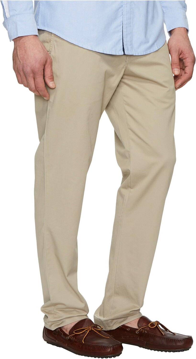 Брюки-чиносы прямого кроя стрейч Polo Ralph Lauren, цвет Khaki Tan — фото 4
