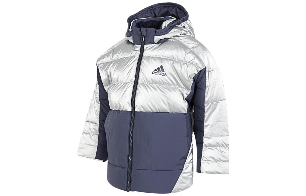 

Детские пуховики/жилеты Adidas, серый