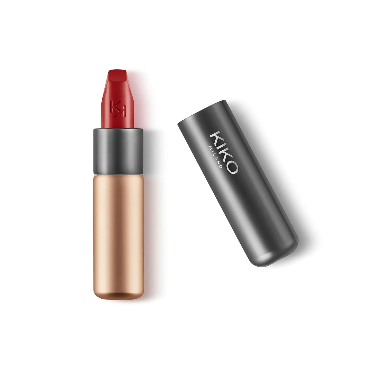 Матовая помада KIKO Milano Velvet Passion | Кремовая матовая помада, 246 Intense Red