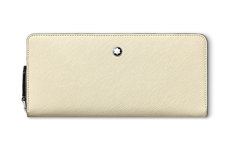 

MONTBLANC Чехол для телефона из телячьей кожи мужской бежевый