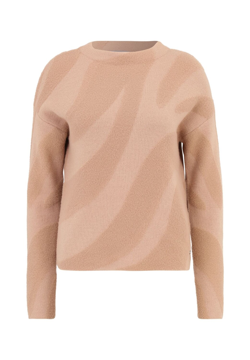 

Вязаный свитер с жаккардом BETTY & CO, цвет Taupe/taupe