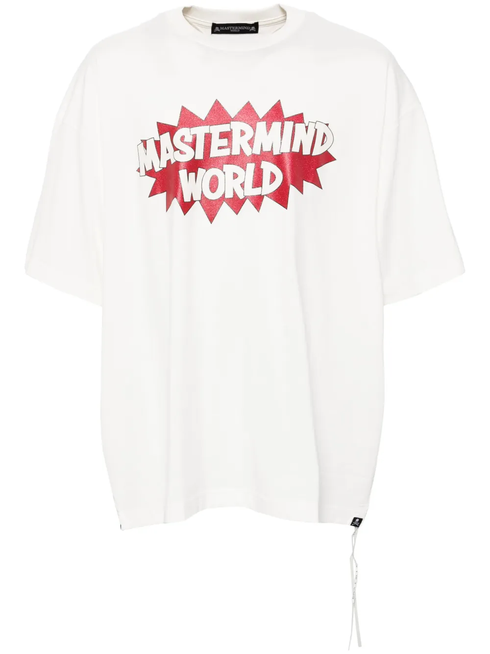 

Футболка с блестками Mastermind World, белый