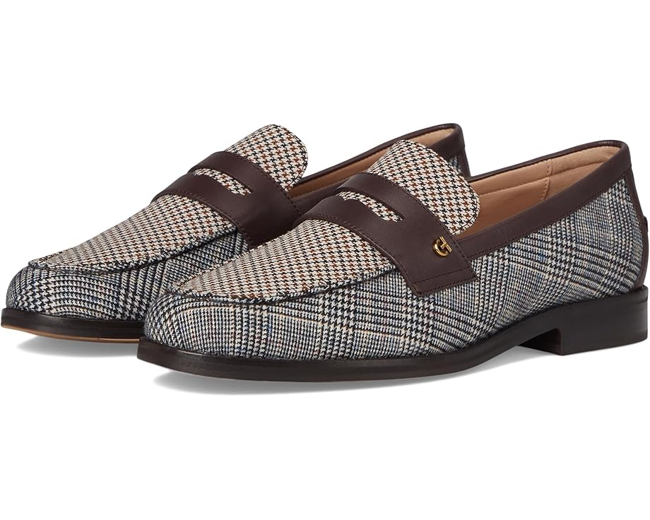 Лоферы Cole Haan Lux Pinch Penny Loafers, цвет Multi Plaid Textle