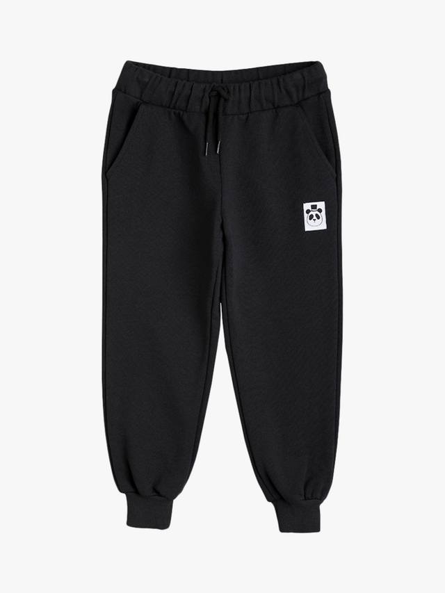 

Детские джоггеры из органического хлопка Mini Rodini, Black