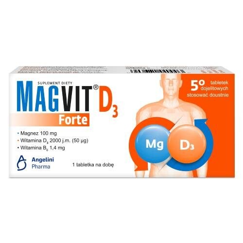 

Магвит Форте Д3, 50 гастрорезистентных таблеток Inna
