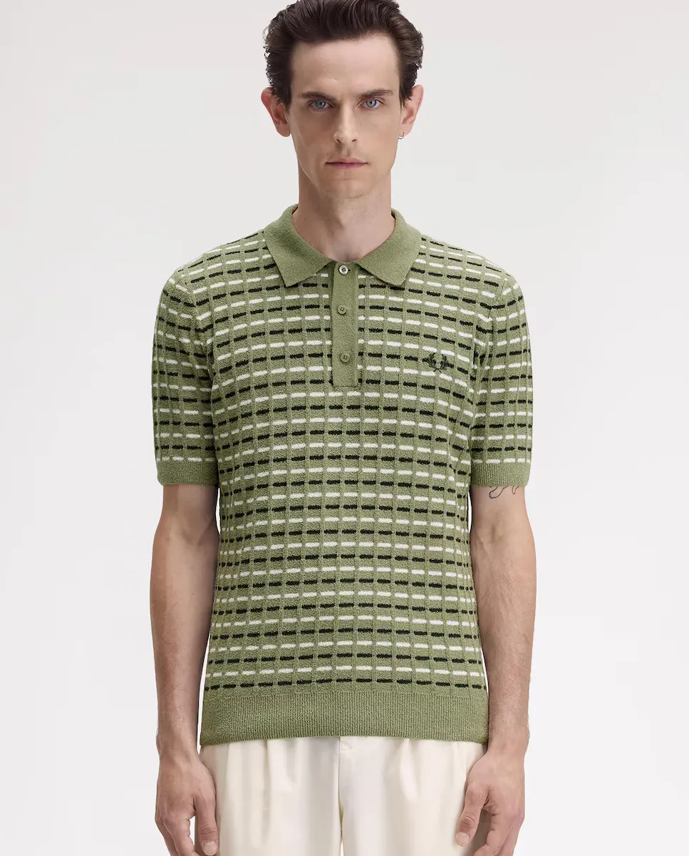 

Мужская поло с коротким рукавом Fred Perry, цвет Kaki