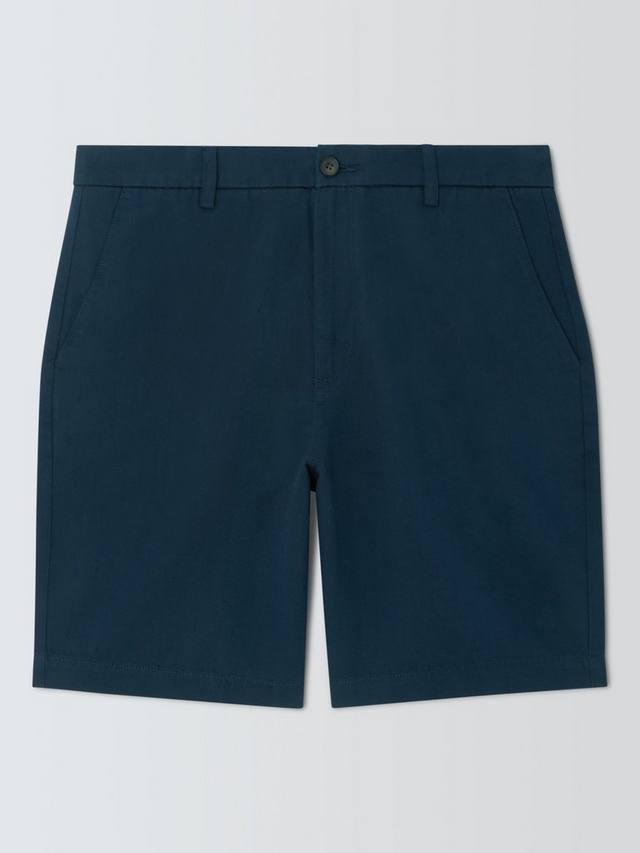 

Хлопковые льняные шорты John Lewis, Sky Captain