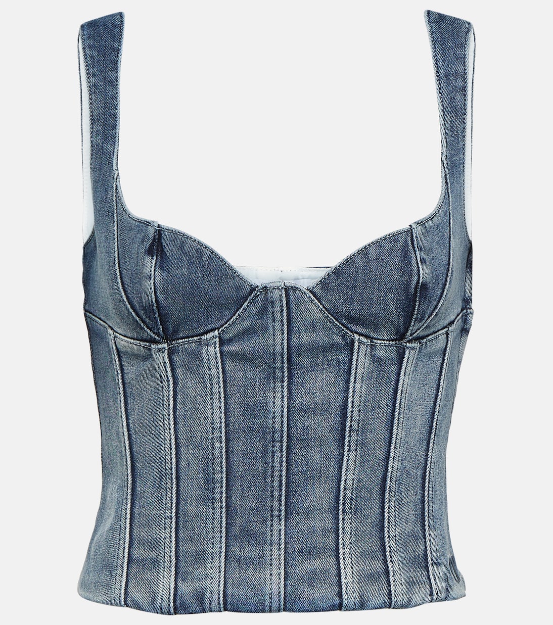 

Джинсовое бюстье Off-White, Wash Blue