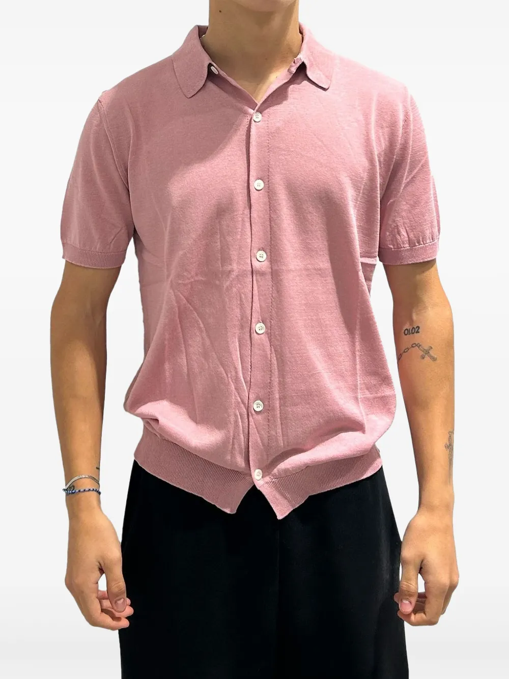 

Вязаная рубашка Rayne 1896, розовый