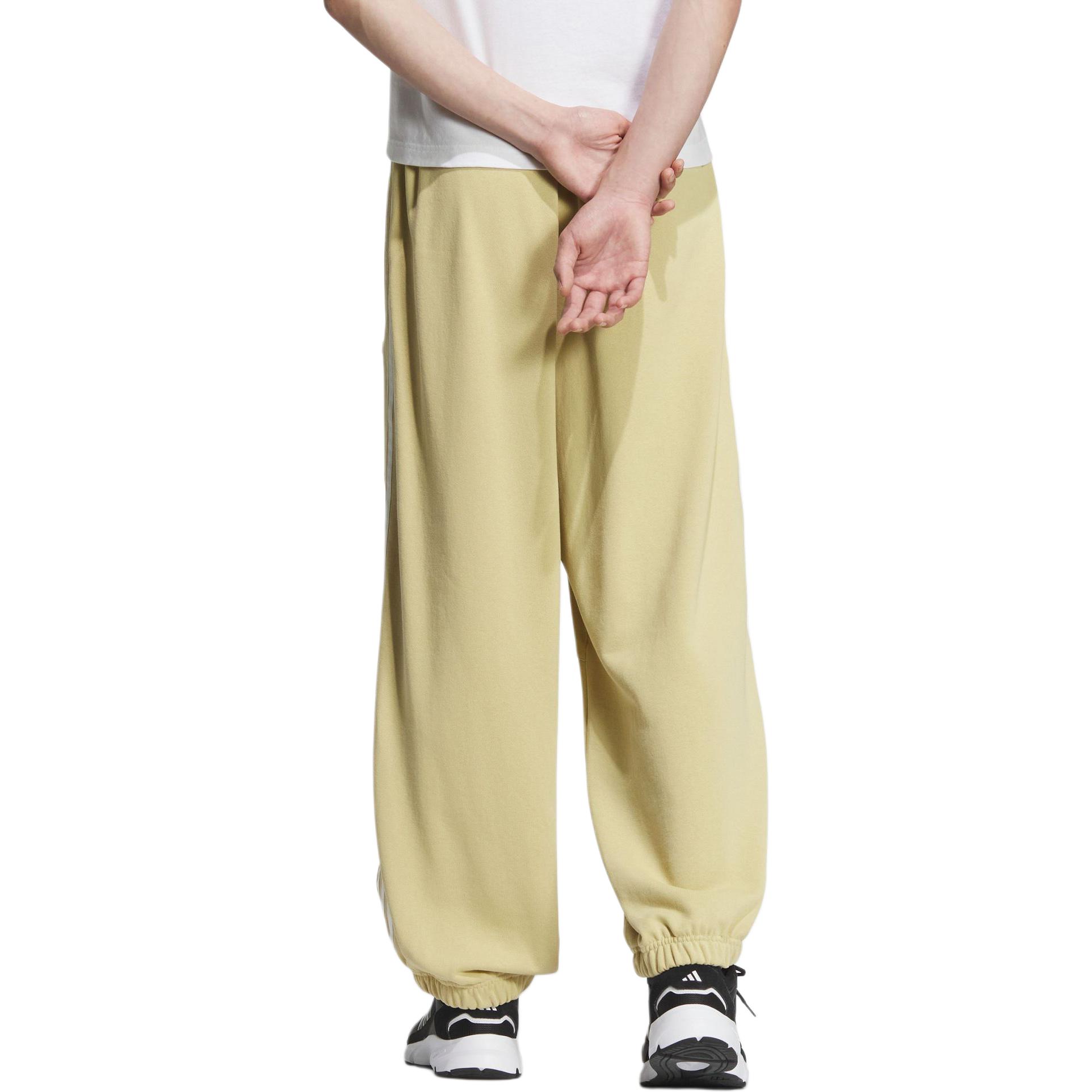 Adidas HV KNIT JOGGERS Повседневные брюки мужские песочный коричневый — фото 3