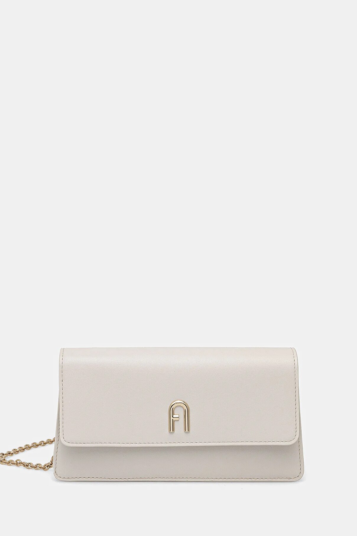 

Сумка из кожи Furla, серый