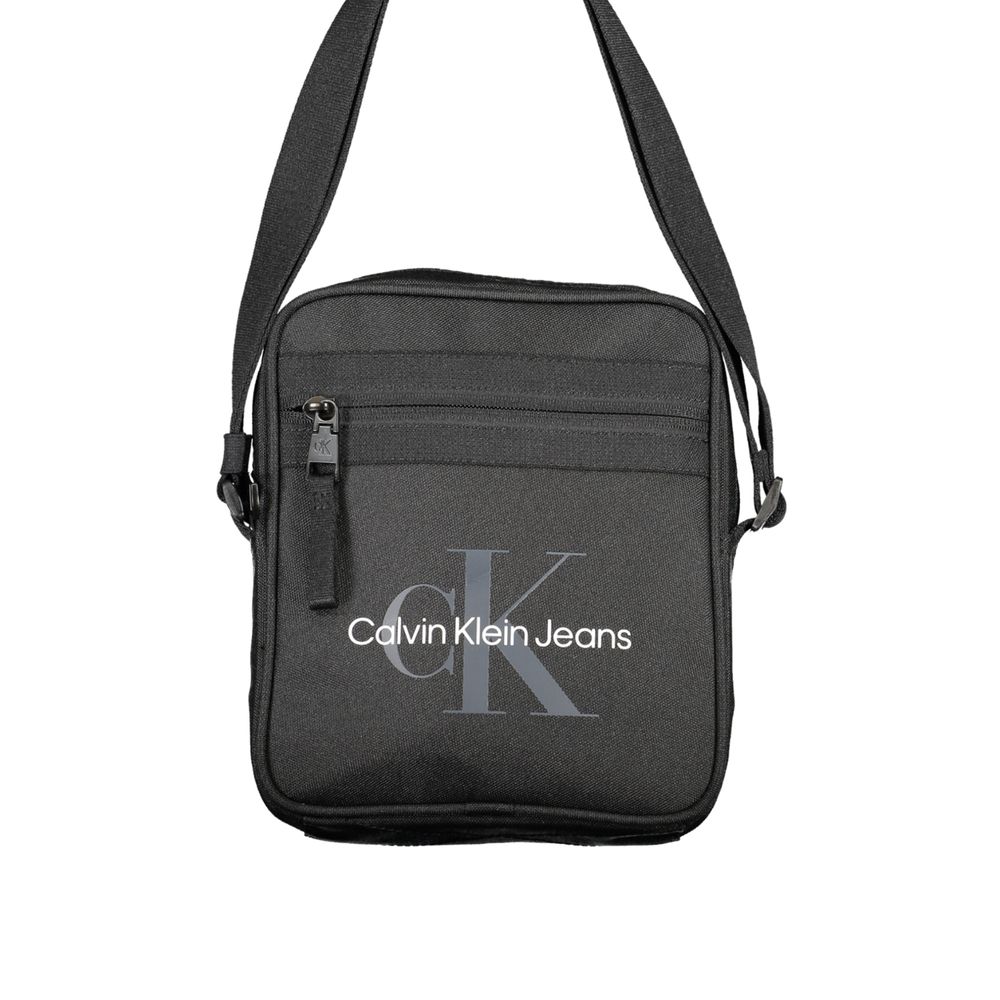 

Черная сумка через плечо из полиэстера Calvin Klein