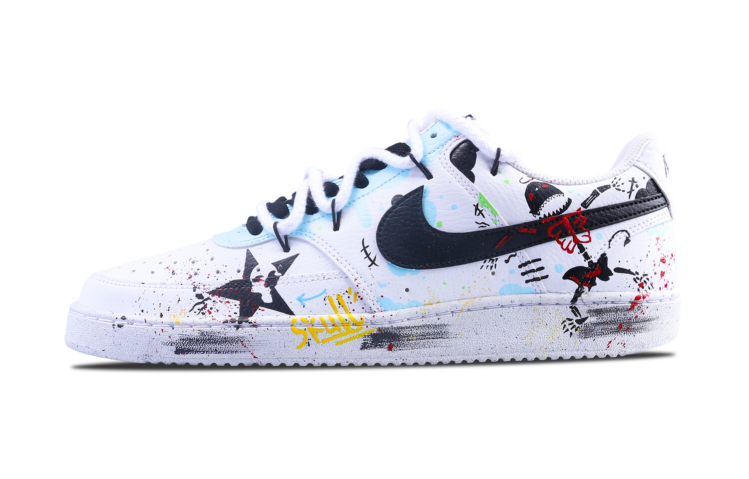 

Мужские кроссовки для скейтбординга Nike Court Vision 1, White