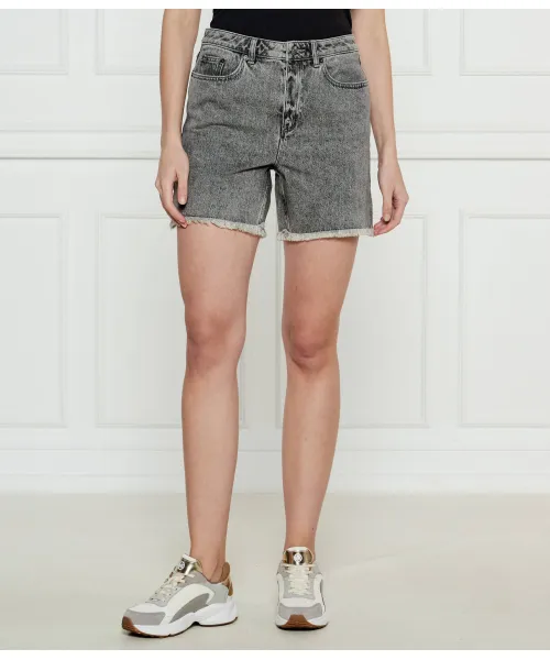 

Джинсовые шорты Boyfriend fit Michael Kors, серый
