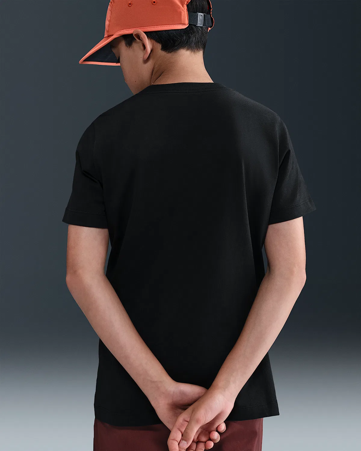 Детская футболка Nike Sportswear, Black — фото 2