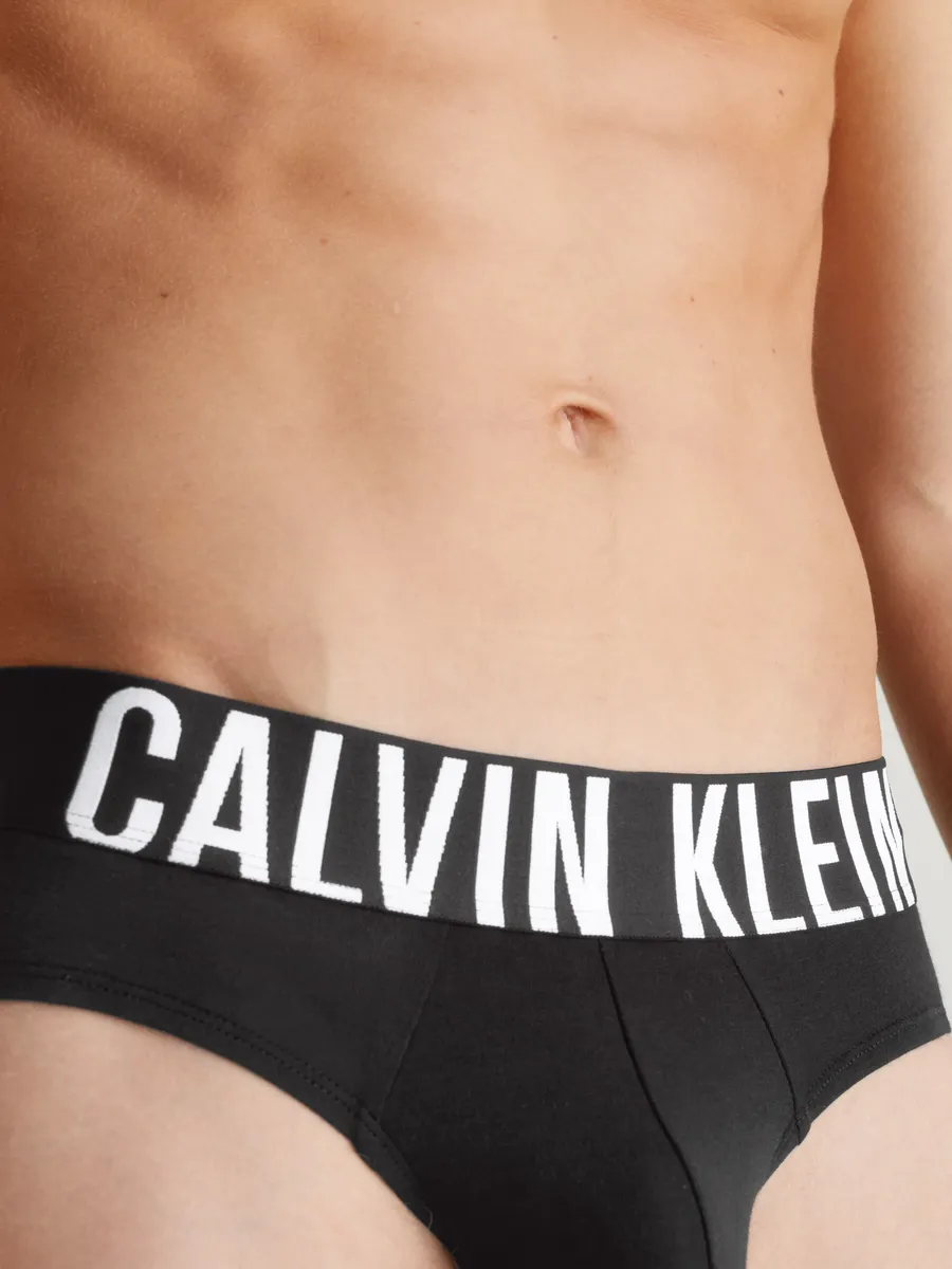 Calvin Klein Underwear Hipster "HIP BRIEF 3PK" (в упаковке 3 шт.), с эластичным поясом с логотипом, черный — фото 4