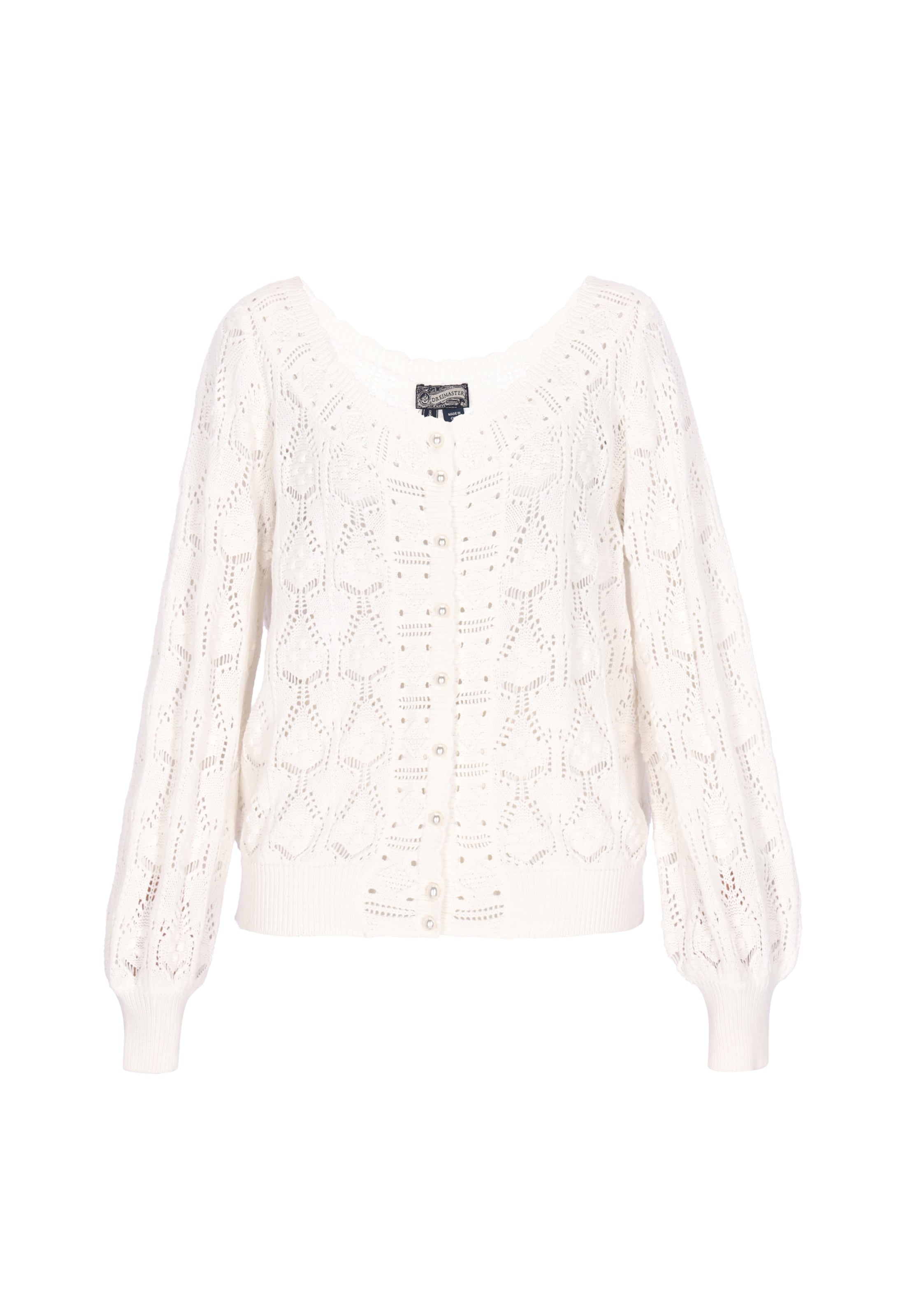 

DreiMaster Vintage Кардиган из трикотажа в цвете off white