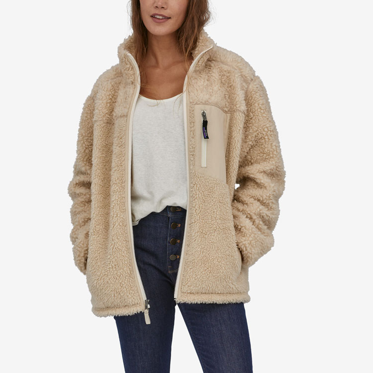Флисовая куртка Patagonia Retro-X, женская, коричневый/гнездовой коричневый — фото 3