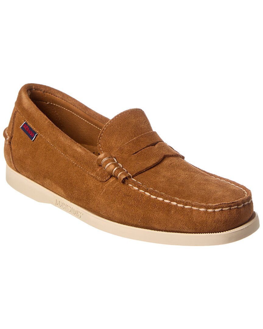 

Кожаные туфли-лодочки Sebago Dan, коричневый